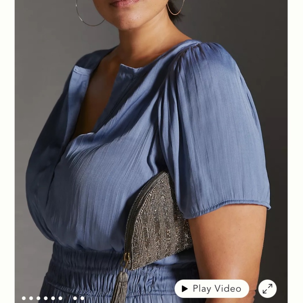EUC Anthropologie Somerset Maxi Dress 💙 - Picture 4 of 5